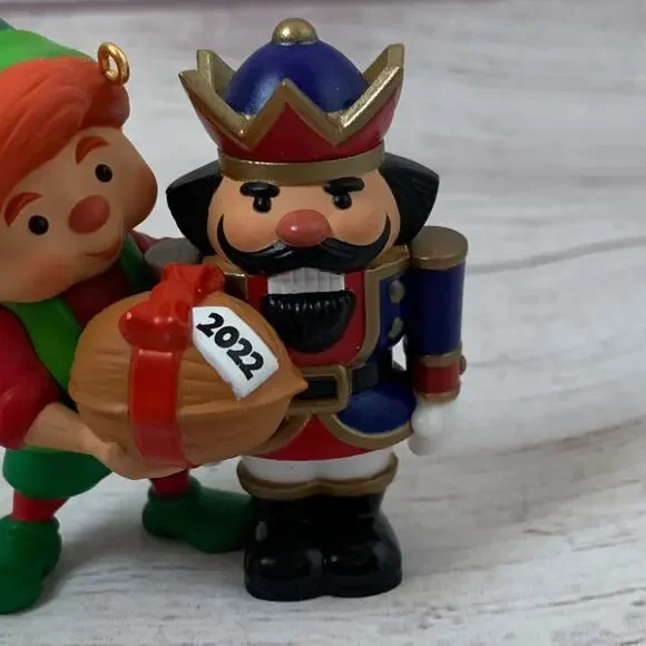 Hallmark Keepsake Christmas Ornament 2022 North Pole Tree Trimmers Nutcracker - Picture 16 of 16